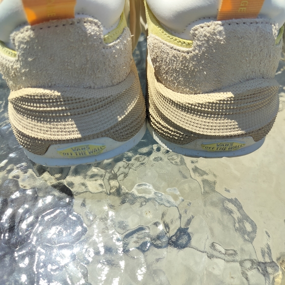 Vans Beige and White Sneakers - Picture 5 of 15